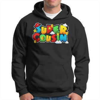 Gamer Super Cousin Gamer For Cousin Hoodie - Thegiftio UK