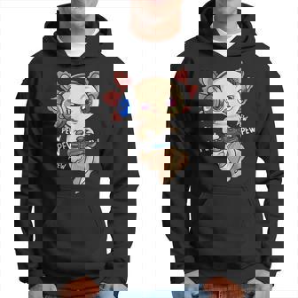 Gaming Axolotl Para Niños Y Jugadores -Ideojuego Kawaii Sudadera - Regaloses