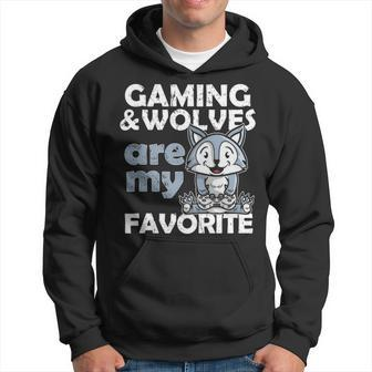 Gaming Wolf Gamer Hoodie | Mazezy