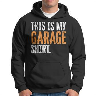 This Is My Garage For Dad Fathers Day Daddy Son Matching Hoodie - Monsterry