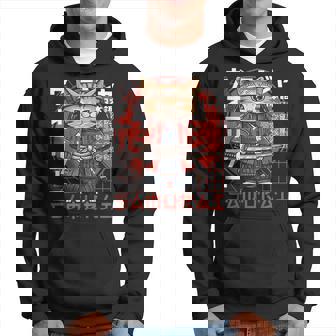 Gato Samurai Japonés Guerrero Ukiyo Kitty Sensei Samurai Sudadera - Regaloses