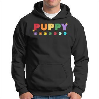 Gay Leather Lgbtq Pup Play Puppy Dog Pride Hoodie - Monsterry DE