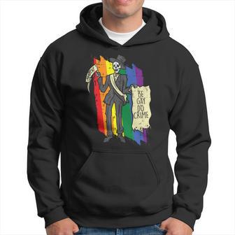 Be Gay Skeleton Straight Ally Lgbtq Gay Pride Month Hoodie - Monsterry UK