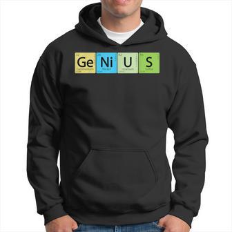 Ge Ni U S Genius Element Periodic Table Hoodie - Thegiftio UK