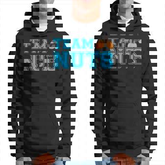 Gender Reveal Party Team Nuts Team Boy Gender Reveal Hoodie - Monsterry