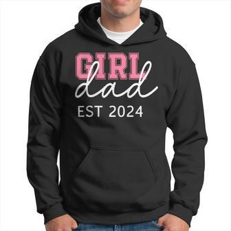 Girl Dad Fathers Day Daddy And Daughter Baby Expect Hoodie - Thegiftio UK