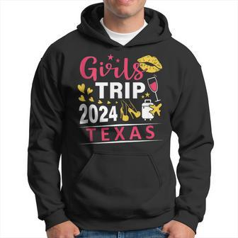 Girls Trip 2024 Texas Travel Group Matching Texas Vacay Hoodie | Mazezy