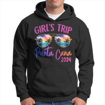 Girls Trip Punta Cana Dominican 2024 Sunglasses Summer Hoodie - Thegiftio UK