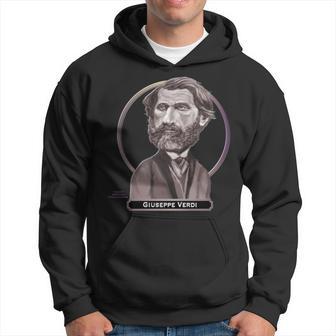 Giuseppe Verdi Italian Opera Composer Hoodie - Monsterry UK