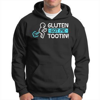 Gluten Tootin Gluten Free Joke Gluten Jokes Hoodie - Thegiftio UK