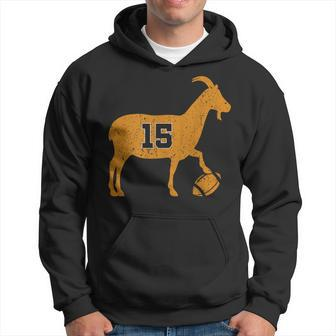 Goat 15 Red And Yellow Fotball Hoodie - Seseable