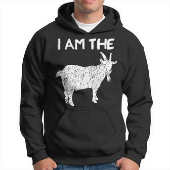 I Am The Goat Greatest Of All Time Motivational Player Gear Hoodie - Monsterry AU