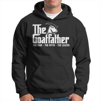 The Goatfather Goat Owner Animal Farmer Rancher Farming Hoodie - Monsterry AU