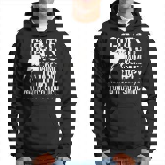 Goats Make Me Happy You Not So Much Hoodie | Mazezy