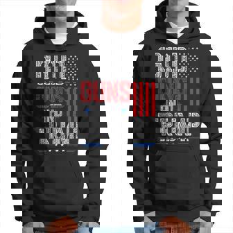 God Shoots And Trumps Patriotic American Hoodie - Thegiftio UK
