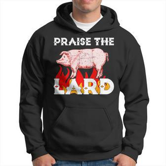 Godly Praise The Lard Bbq Holy Pig Hoodie - Monsterry DE