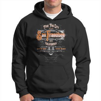 Golden Gate Bridge San Francisco California The Fog City Hoodie - Monsterry CA