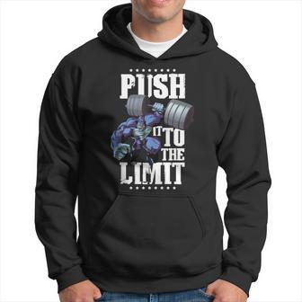 Gorilla Push Limit Workout Beast Weights Fitness Gym Hoodie - Monsterry DE