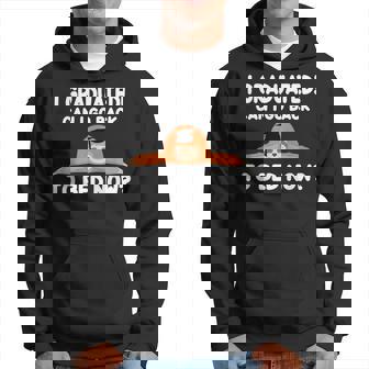 I Graduated Can I Go Back To Bed Now Graduation Him Her Hoodie | Mazezy