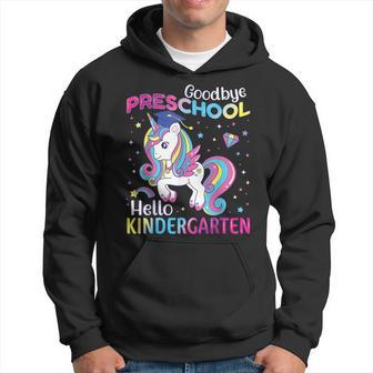 Graduation 2024 Goodbye Preschool Hello Kindergarten Unicorn Hoodie - Seseable