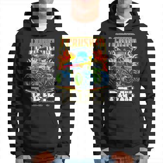 Graduation Pre-K Monster Truck Boys I Crushed Preschool Grad Hoodie | Mazezy