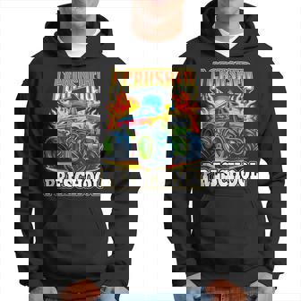 Graduation Preschool Monster Truck Boys I Crushed Pre-K Grad Hoodie | Mazezy