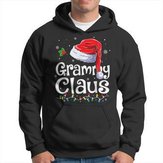 Grammy Claus Xmas Santa Matching Family Christmas Pajamas Hoodie - Seseable