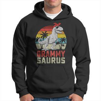 Grammysaurus T Rex Dinosaur Grammy Saurus Mother's Family Hoodie - Monsterry UK