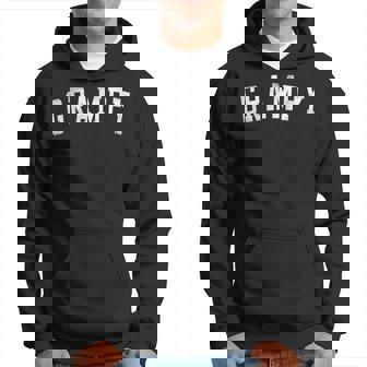 Grampy Classic Bold Font Father's Day Grampy Hoodie | Seseable CA