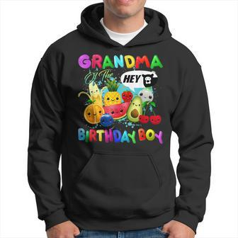Grandma Of The Birthday Boy Family Fruit Birthday Party Hoodie - Seseable