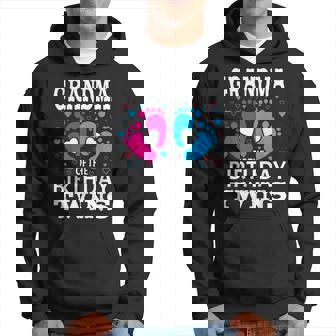 Grandma Of The Birthday Twins Birthday Party Hoodie | Seseable UK