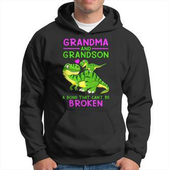Grandma And Grandson A Bond That Can't Be Broken Hoodie - Monsterry