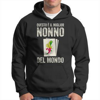 Grandpa Bester Nonno Der Welt Italian Hoodie - Geschenkecke