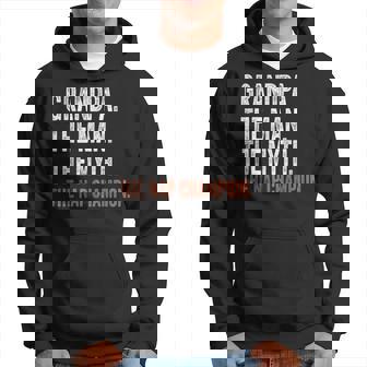 Grandpa The Man The Myth The Nap Champion Grandpa Hoodie | Mazezy