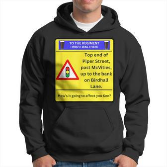 The Grapes Public House Temporary Traffic Lights Hoodie - Thegiftio UK