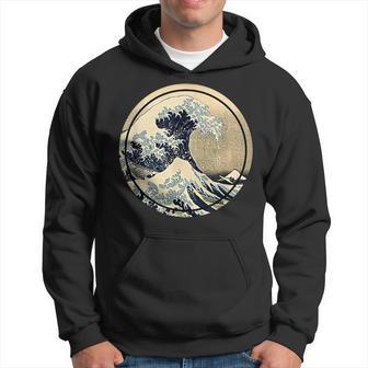 The Great Wave Of KanagawaMount Fuji Hoodie - Thegiftio UK