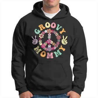 Groovy Mommy Retro Dad Matching Family 1St Birthday Party Hoodie | Mazezy AU