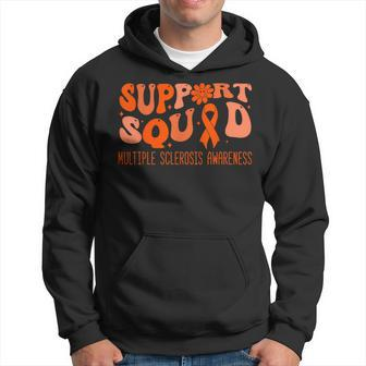 Groovy Support Squad Ms Multiple Sclerosis Awareness Hoodie | Mazezy