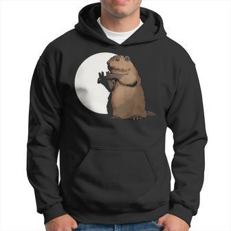Groundhog Day Shadow Puppet Hoodie - Monsterry