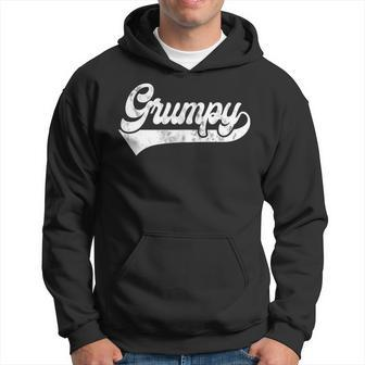 Grumpy Vintage Retro Father's Day For Papa Grandpa Hoodie - Monsterry UK