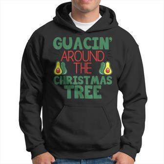 Guacin' Around The Christmas Tree Avocado Hoodie - Monsterry