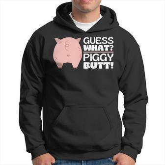 Guess What Piggy Butt Booty Shaking Pig Butts Pork Hoodie | Mazezy