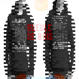 Gueule De Bois Humour Menuisier Menuiserie Fête Fêtard Sweat à capuche - Cadeauxyz