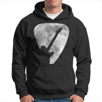 Guitar Pick The Moon Hoodie | Mazezy