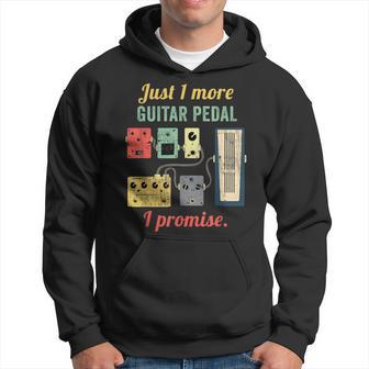 Guitar Player Pedal Board Guitarist Playing Guitars Hoodie - Monsterry UK