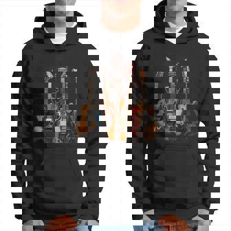 Guitares Musiciens Guitaristes Sweat à capuche - Cadeauxyz