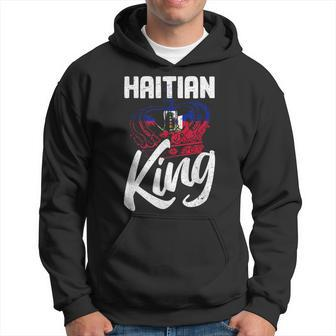 Haitian King Haiti Flag Crown Haitian Pride For Men Hoodie - Thegiftio UK