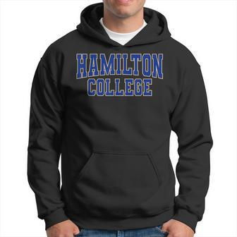 Hamilton College Col_Blu-01 Hoodie - Seseable