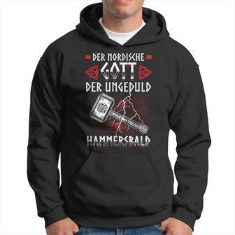 Hammersbald Nordic Mythology Patience Impatience Kapuzenpullover - Geschenkecke