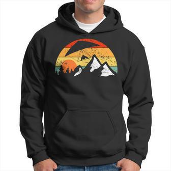 Hang Glider Sunset Hang Gliding Hoodie - Monsterry